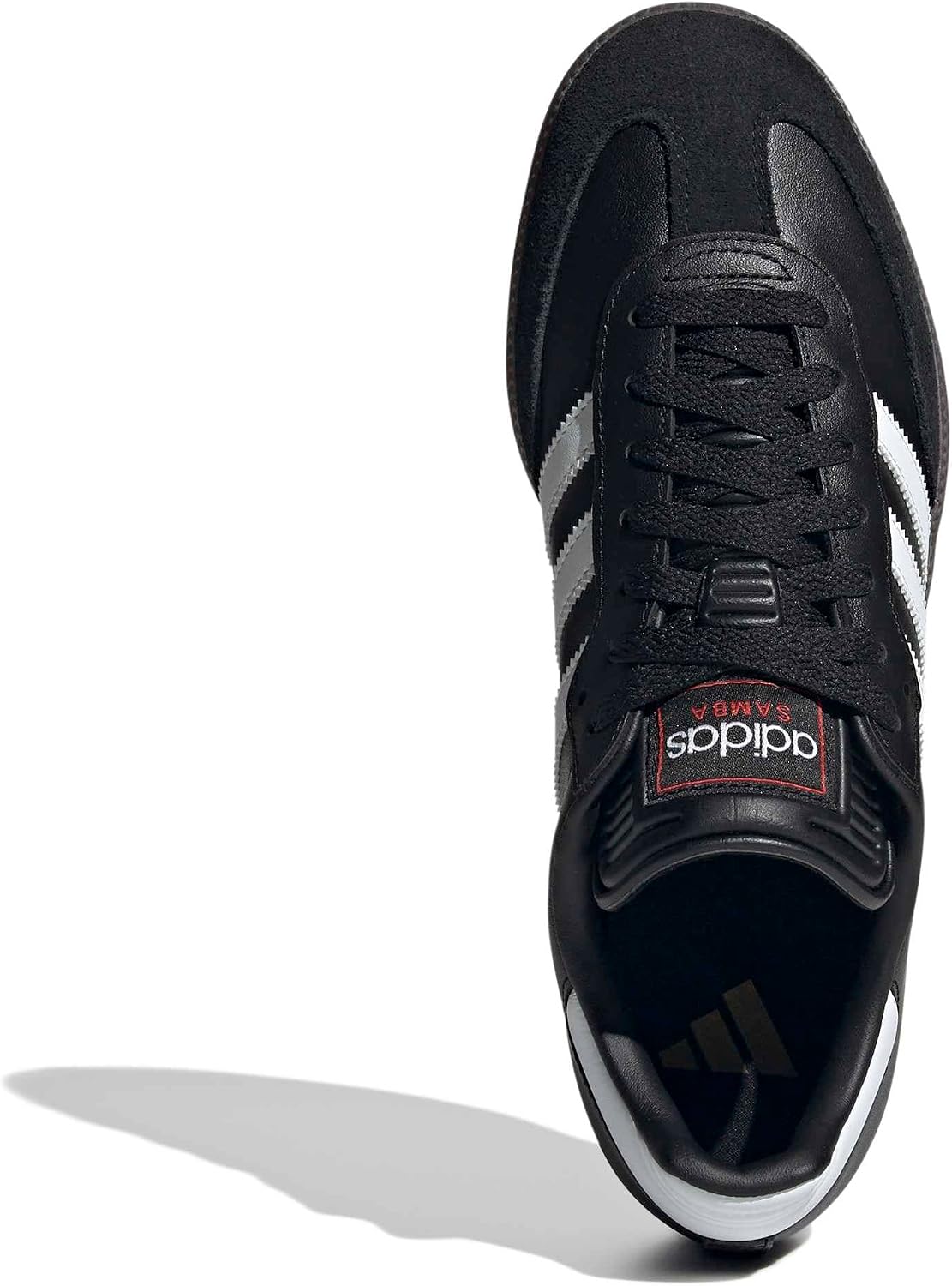 adidas Unisex Adult Samba Indoor Shoe 11 Women/10 Men Black/White/Vivid Red