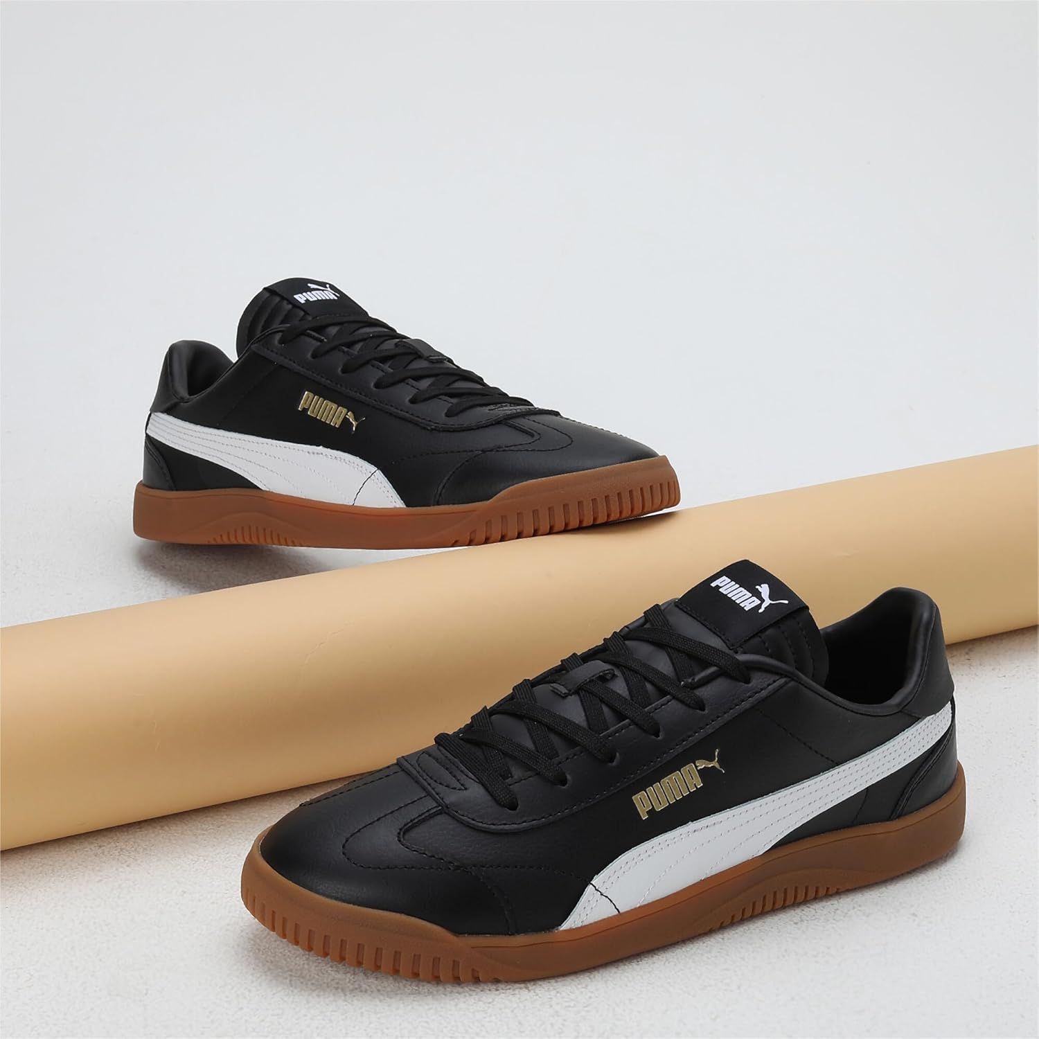 PUMA Mens Club 5v5Sneaker 7 Puma Black-puma White-puma Gold